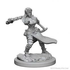 Gametraders Rouse Hill Dungeons And Dragons Unpainted Minis Human Female Monk Dungeons & Dragons