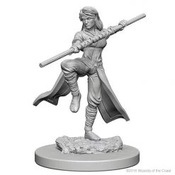 Gametraders Rouse Hill Dungeons And Dragons Unpainted Minis Human Female Monk Dungeons & Dragons
