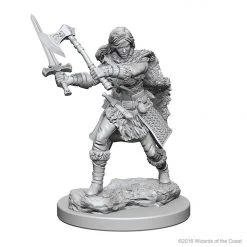 Gametraders Rouse Hill Dungeons And Dragons Unpainted Minis Human Female Barbarian Dungeons & Dragons