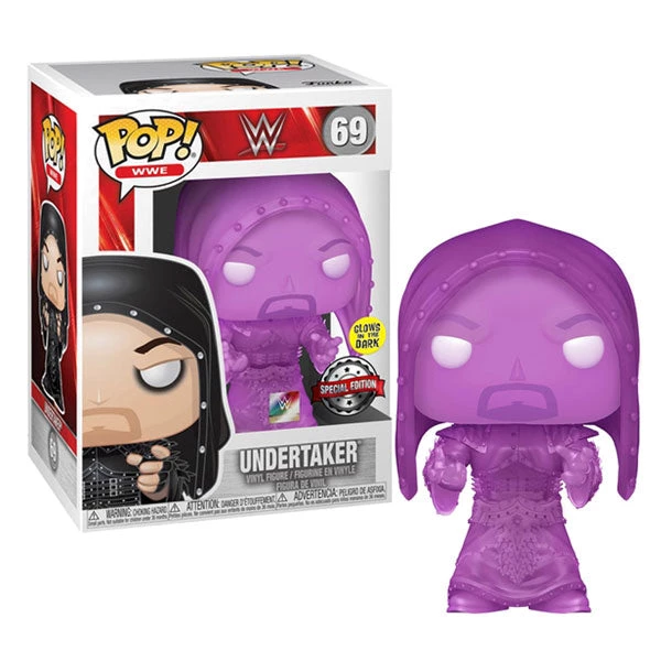 Gametraders Rouse Hill Pop Vinyls WWE - Undertaker Hooded Purple Translucent Glow US Exclusive Pop! Vinyl 5 Gametraders Rouse Hill Pop Vinyls WWE - Undertaker Hooded Purple Translucent Glow US Exclusive Pop! Vinyl