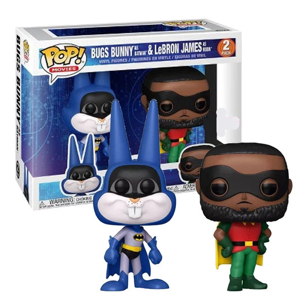 Gametraders Rouse Hill Space Jam 2: A New Legacy - Bugs Bunny As Batman & LeBron James As Robin US Exc Pop! 2-Pack 3 Gametraders Rouse Hill Space Jam 2: A New Legacy - Bugs Bunny As Batman & LeBron James As Robin US Exc Pop! 2-Pack