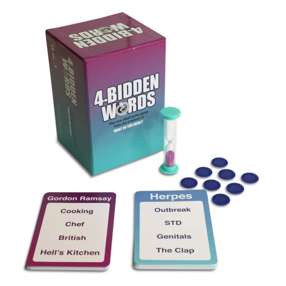 Gametraders Rouse Hill 4-Bidden Words Board Games 5 Gametraders Rouse Hill 4-Bidden Words Board Games