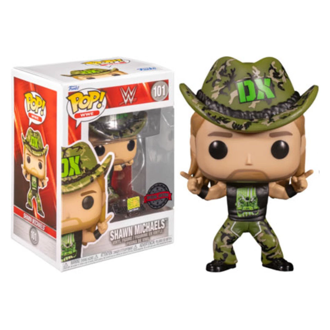 Gametraders Rouse Hill WWE: SS09 - Shawn Michaels D-X US Exclusive Pop! Vinyl With Pin Pop Vinyls 5 Gametraders Rouse Hill WWE: SS09 - Shawn Michaels D-X US Exclusive Pop! Vinyl With Pin Pop Vinyls