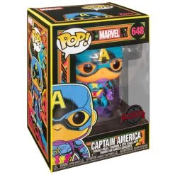 Gametraders Rouse Hill Captain America - Captain America Black Light US Exclusive Pop! Vinyl 6 Gametraders Rouse Hill Captain America - Captain America Black Light US Exclusive Pop! Vinyl