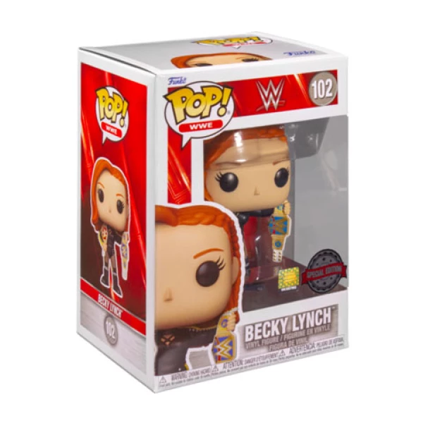 Gametraders Rouse Hill Pop Vinyls WWE - Becky Lynch With Belt Metallic US Exclusive Pop! Vinyl 4 Gametraders Rouse Hill Pop Vinyls WWE - Becky Lynch With Belt Metallic US Exclusive Pop! Vinyl