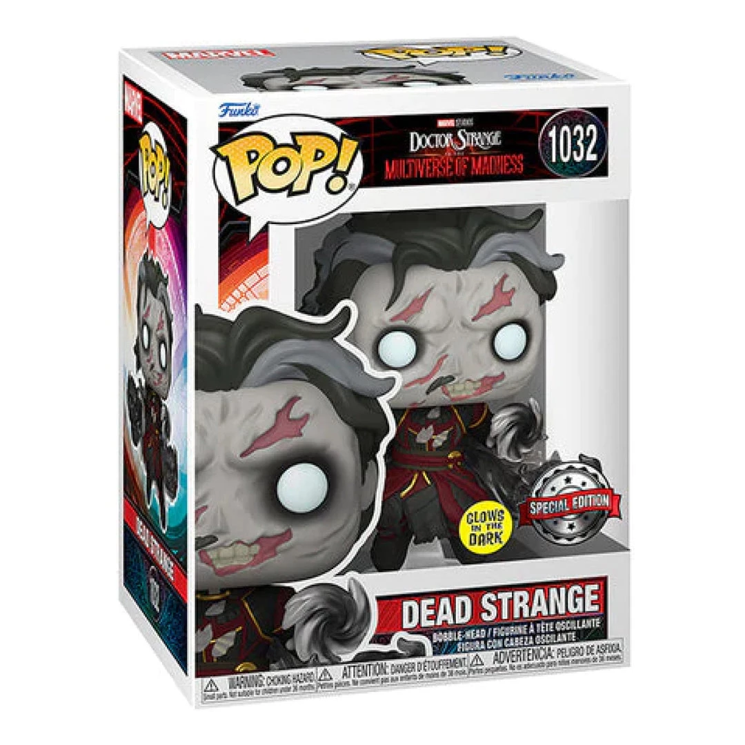 Gametraders Rouse Hill Doctor Strange 2: Multiverse Of Madness - Dead Strange Glow Exclusive Pop! Vinyl Pop Vinyls 5 Gametraders Rouse Hill Doctor Strange 2: Multiverse Of Madness - Dead Strange Glow Exclusive Pop! Vinyl Pop Vinyls