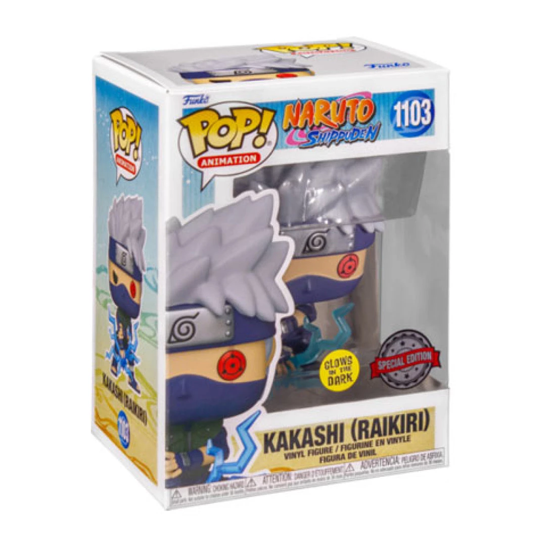 Gametraders Rouse Hill Pop Vinyls Naruto: Shippuden - Kakashi (Raikiri) Glow US Exclusive Pop! Vinyl 6 Gametraders Rouse Hill Pop Vinyls Naruto: Shippuden - Kakashi (Raikiri) Glow US Exclusive Pop! Vinyl
