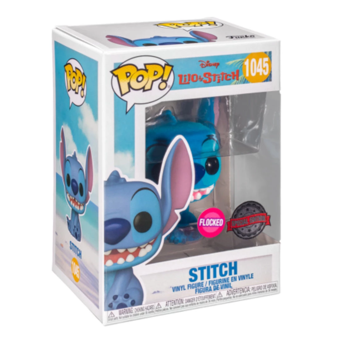 Gametraders Rouse Hill Lilo And Stitch - Stitch Seated Flocked US Exclusive Pop! Vinyl Pop Vinyls 4 Gametraders Rouse Hill Lilo And Stitch - Stitch Seated Flocked US Exclusive Pop! Vinyl Pop Vinyls