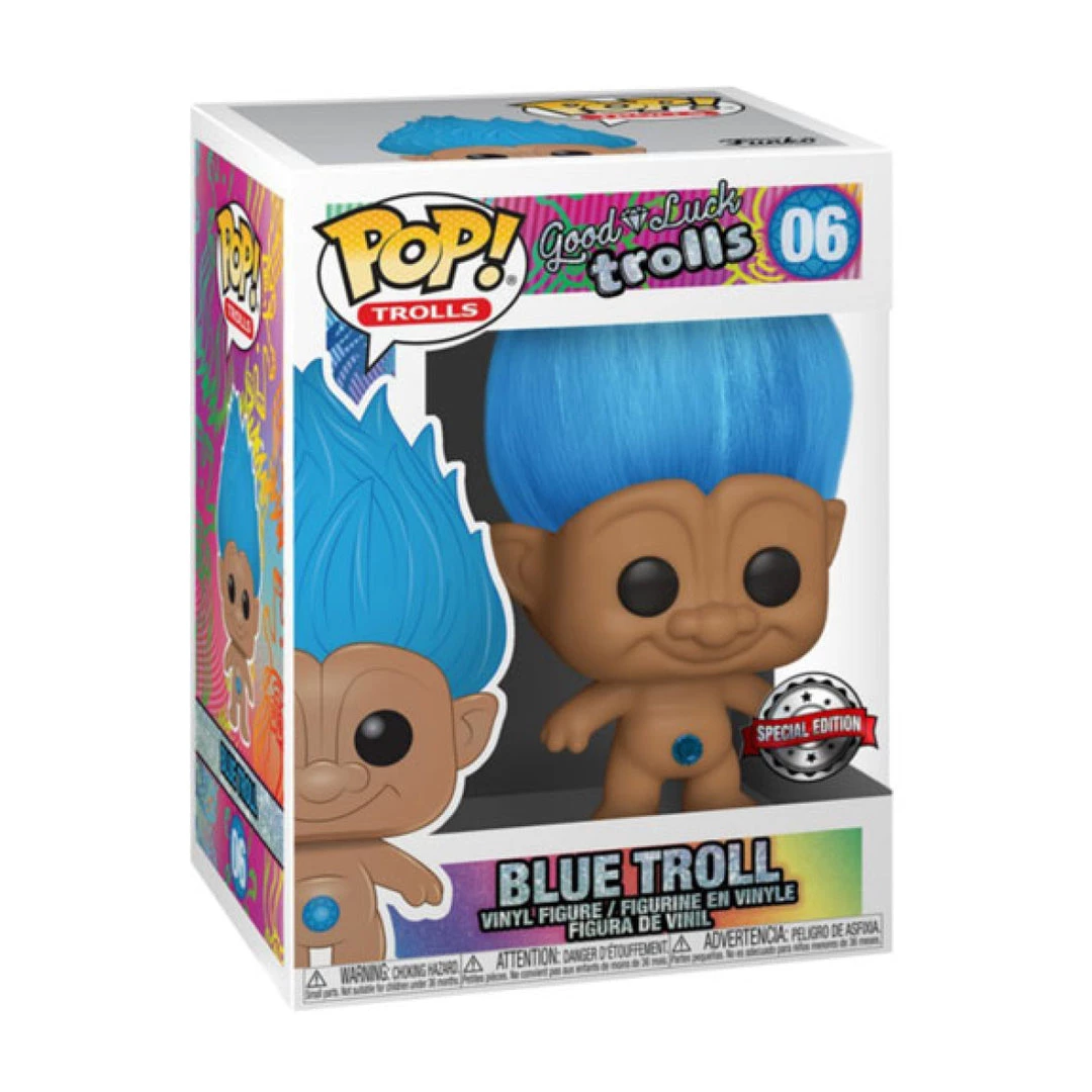Gametraders Rouse Hill Trolls - Blue Troll With Hair US Exclusive Pop! Vinyl Pop Vinyls 4 Gametraders Rouse Hill Trolls - Blue Troll With Hair US Exclusive Pop! Vinyl Pop Vinyls