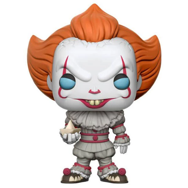 Funko It (2017) - Pennywise (with Boat) Pop! Vinyl Pop Vinyls 3 Funko It (2017) - Pennywise (with Boat) Pop! Vinyl Pop Vinyls