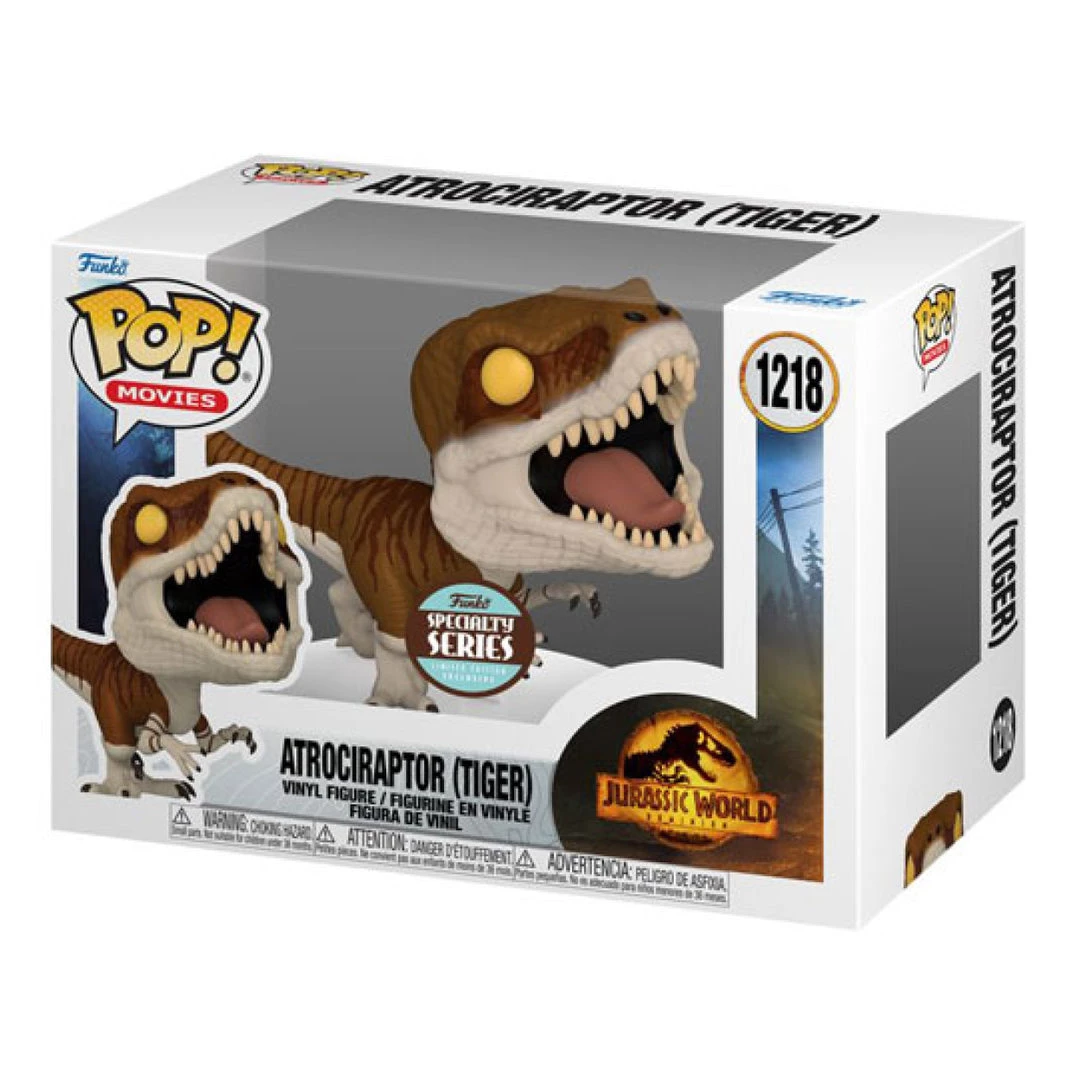 Gametraders Rouse Hill Jurassic World 3: Dominion - Atrociraptor (Tiger) Pop! Vinyl Pop Vinyls 4 Gametraders Rouse Hill Jurassic World 3: Dominion - Atrociraptor (Tiger) Pop! Vinyl Pop Vinyls