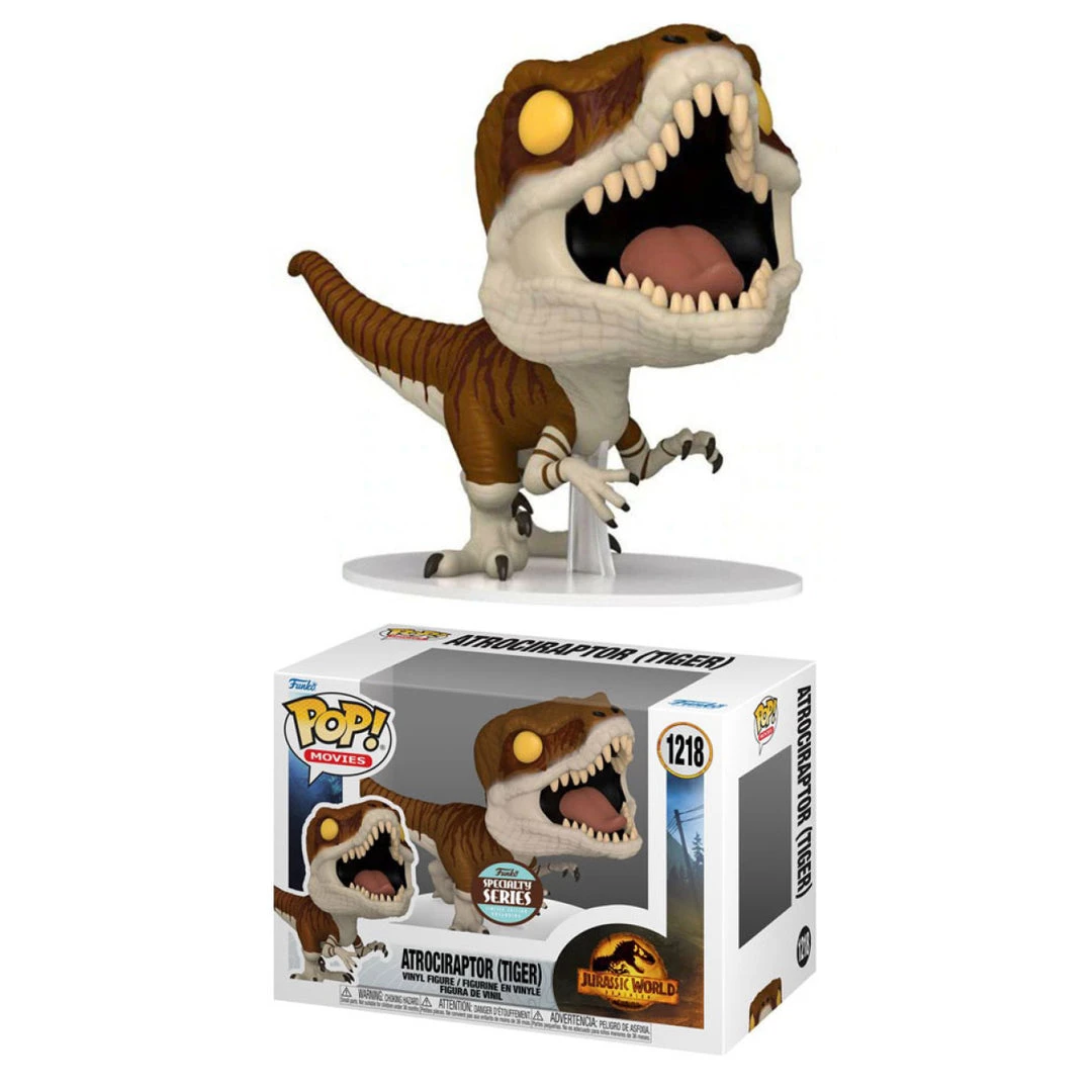 Gametraders Rouse Hill Jurassic World 3: Dominion - Atrociraptor (Tiger) Pop! Vinyl Pop Vinyls 5 Gametraders Rouse Hill Jurassic World 3: Dominion - Atrociraptor (Tiger) Pop! Vinyl Pop Vinyls