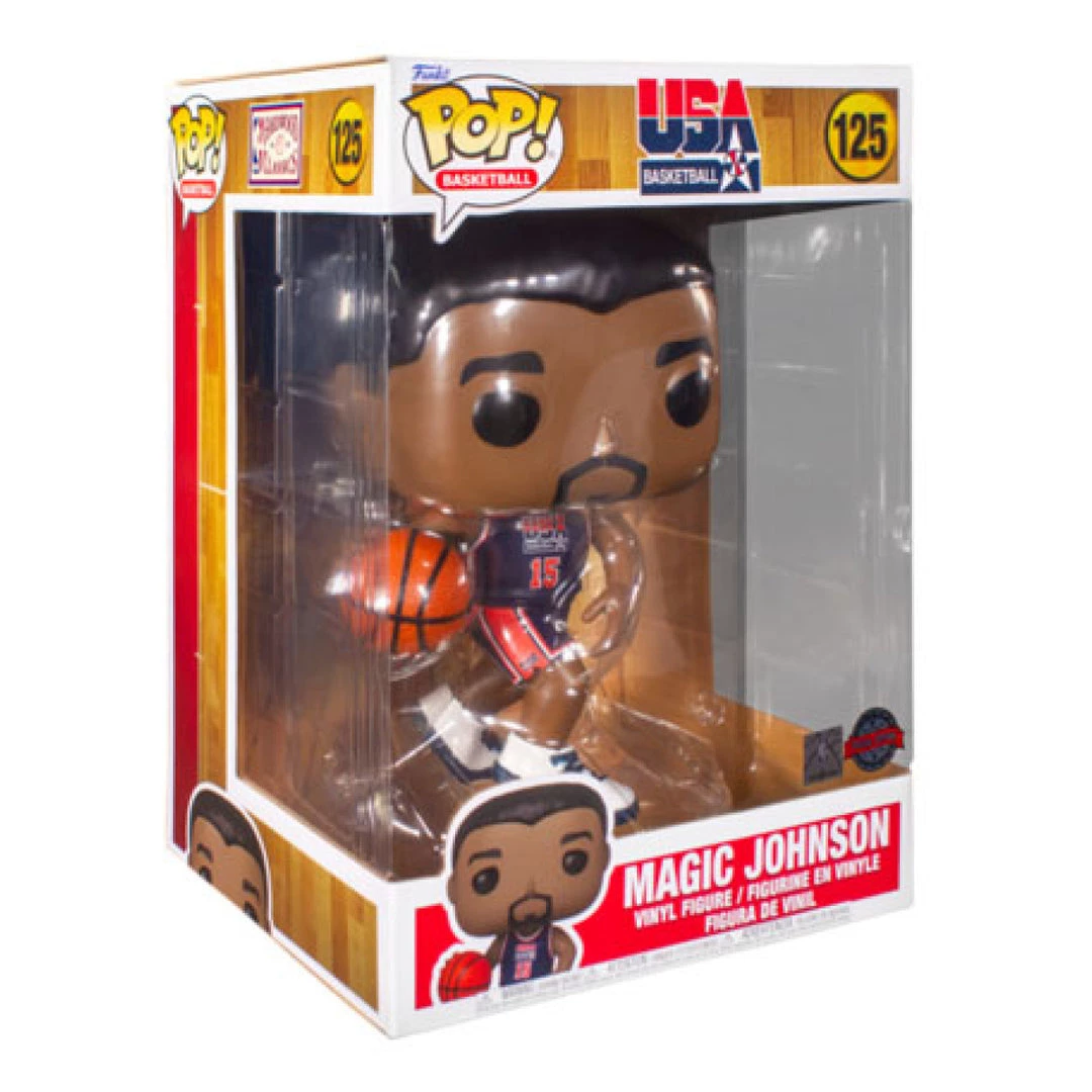 Gametraders Rouse Hill Pop Vinyls NBA - Magic Johnson 1992 Team USA Navy US Exclusive 10" Pop! Vinyl 6 Gametraders Rouse Hill Pop Vinyls NBA - Magic Johnson 1992 Team USA Navy US Exclusive 10" Pop! Vinyl