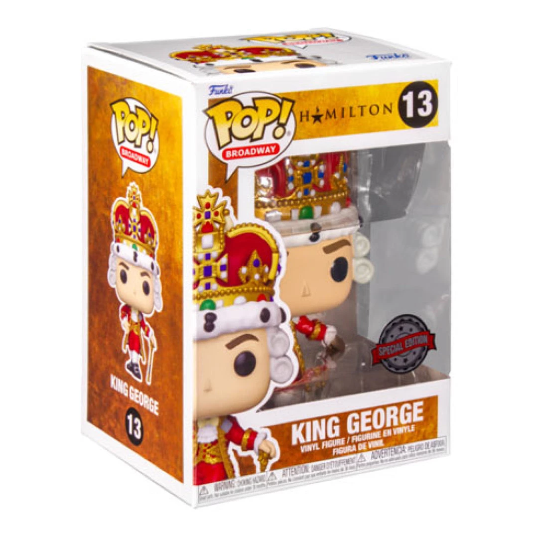 Gametraders Rouse Hill Pop Vinyls Hamilton - King George (Pose) US Exclusive Pop! Vinyl 4 Gametraders Rouse Hill Pop Vinyls Hamilton - King George (Pose) US Exclusive Pop! Vinyl