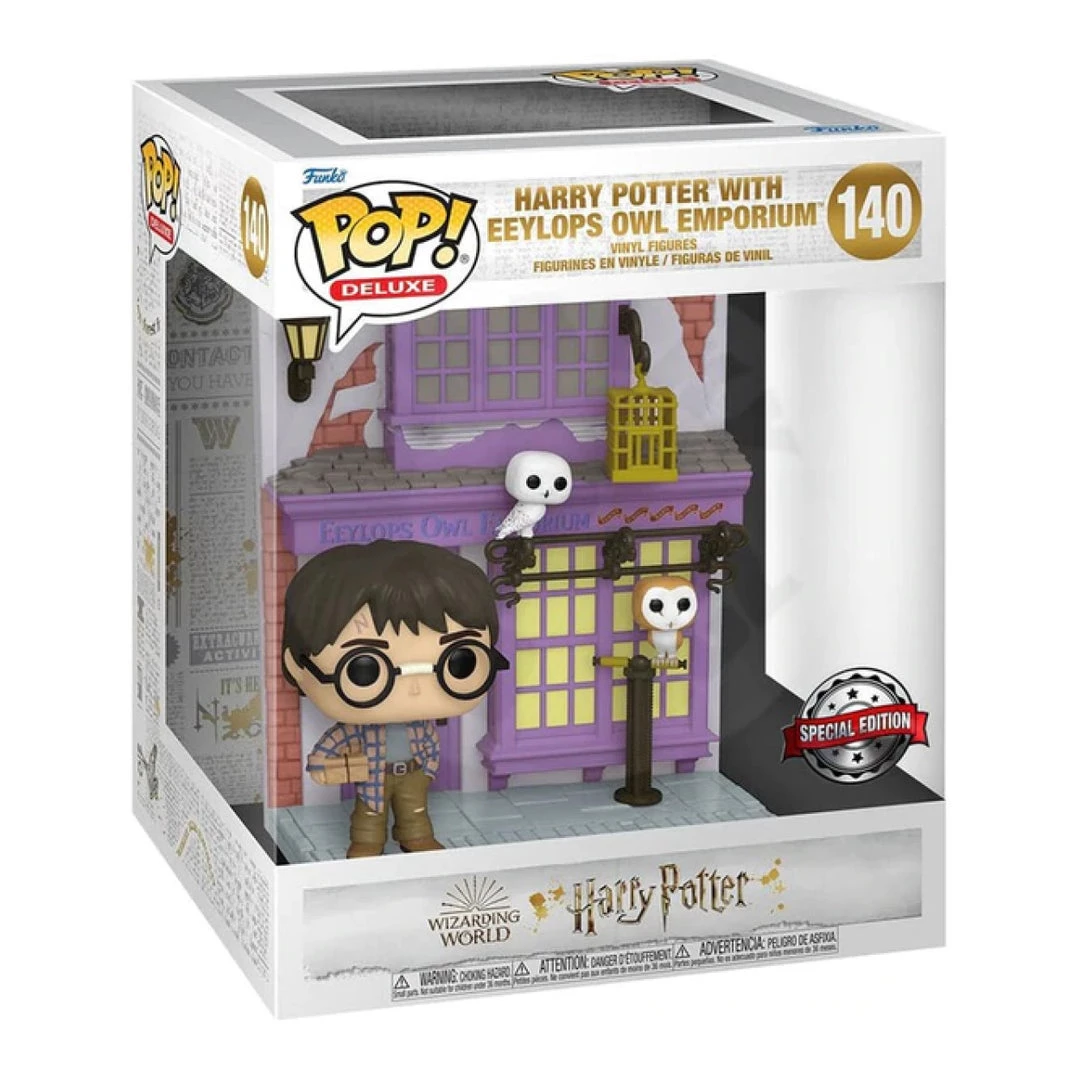 Gametraders Rouse Hill Harry Potter - Madam Malkin's Owl Emporium With Harry Diagon Alley US Exclusive Pop! Deluxe 4 Gametraders Rouse Hill Harry Potter - Madam Malkin's Owl Emporium With Harry Diagon Alley US Exclusive Pop! Deluxe
