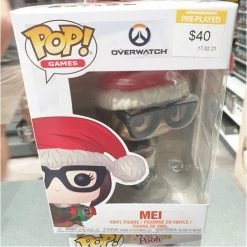 Gametraders Rouse Hill Pop Vinyls Overwatch - Mei Christmas Pop! Vinyl