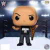 Gametraders Rouse Hill WWE - The Rock W/Championship Belt Metallic US Exclusive Pop! Vinyl