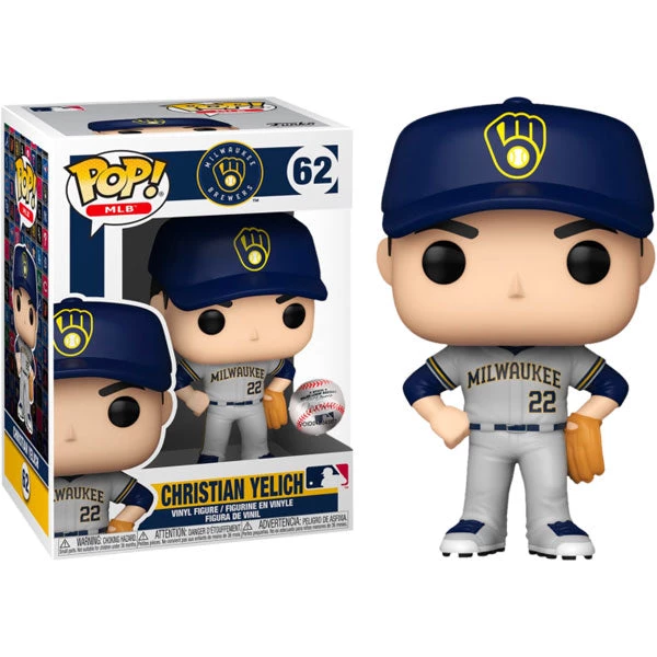 Gametraders Rouse Hill Pop Vinyls MLB: Brewers - Christian Yelich (Road) Pop! Vinyl 5 Gametraders Rouse Hill Pop Vinyls MLB: Brewers - Christian Yelich (Road) Pop! Vinyl