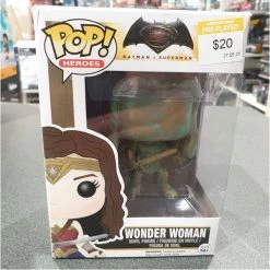 Funko Batman V Superman: Dawn Of Justice - Wonder Woman Patina Supanova Exclusive Pop Vinyl
