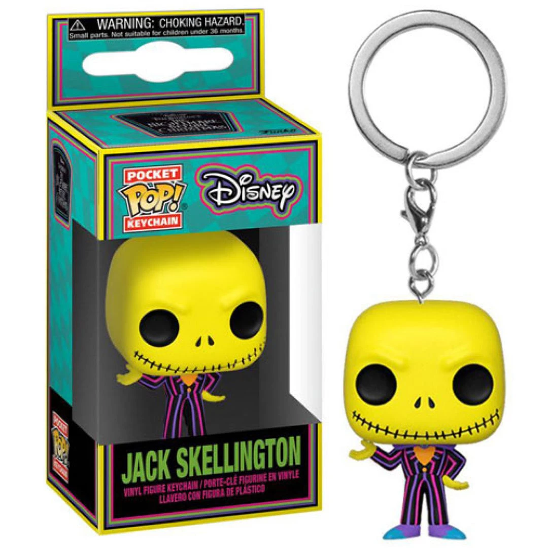Gametraders Rouse Hill The Nightmare Before Christmas - Jack Black Light Pocket Pop! Keychain 3 Gametraders Rouse Hill The Nightmare Before Christmas - Jack Black Light Pocket Pop! Keychain