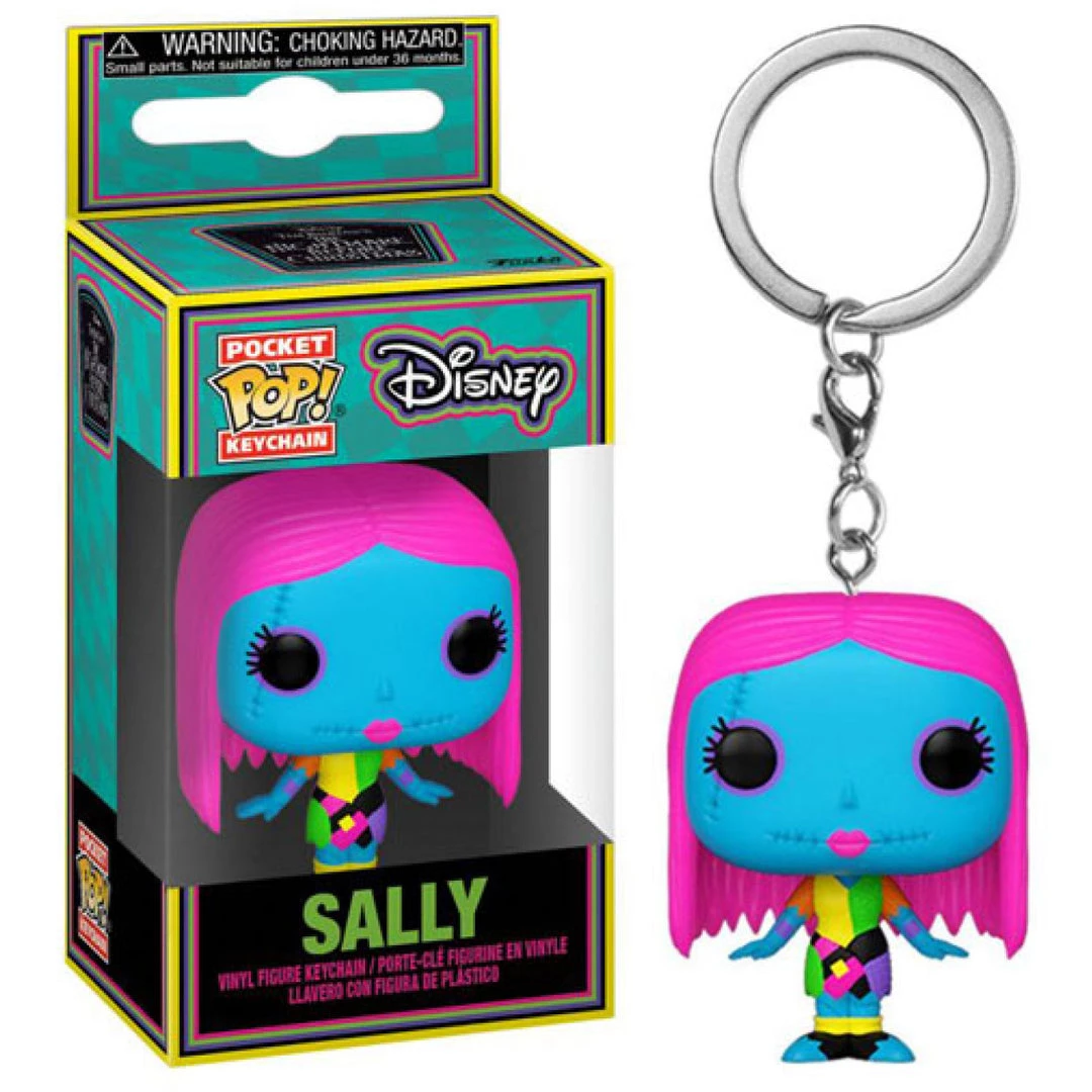 Gametraders Rouse Hill The Nightmare Before Christmas - Sally Black Light Pocket Pop! Keychain 3 Gametraders Rouse Hill The Nightmare Before Christmas - Sally Black Light Pocket Pop! Keychain