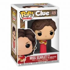 Gametraders Rouse Hill Clue - Miss Scarlet With Candlestick Pop! Vinyl 6 Gametraders Rouse Hill Clue - Miss Scarlet With Candlestick Pop! Vinyl