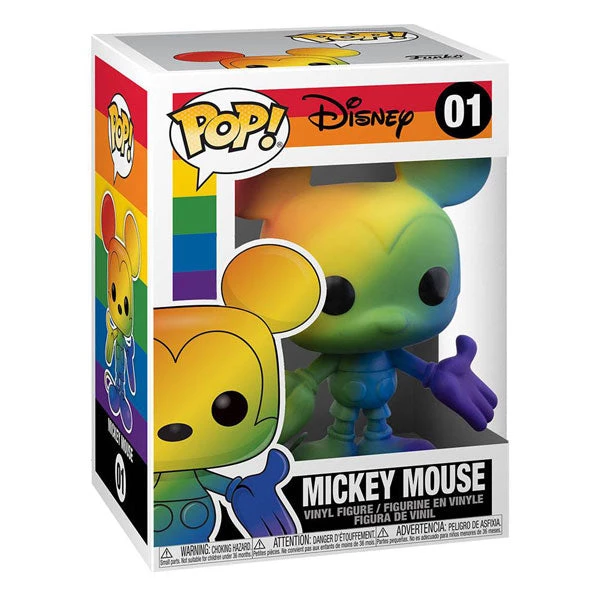 Gametraders Rouse Hill Mickey Mouse - Mickey Rainbow Pride Pop! Vinyl Pop Vinyls 4 Gametraders Rouse Hill Mickey Mouse - Mickey Rainbow Pride Pop! Vinyl Pop Vinyls