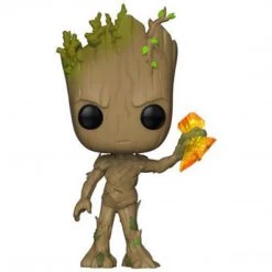 Funko Avengers 3: Infinity War - Groot With Stormbreaker Pop Vinyl