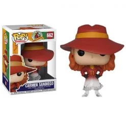 Funko Where In The World Is Carmen Sandiego - Carmen Sandiego Fade Ex Pop Vinyl Pop Vinyls