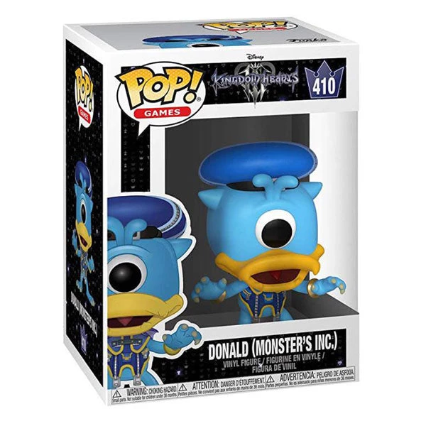 Gametraders Rouse Hill Kingdom Hearts III - Donald (Monsters Inc) Pop! Vinyl 4 Gametraders Rouse Hill Kingdom Hearts III - Donald (Monsters Inc) Pop! Vinyl