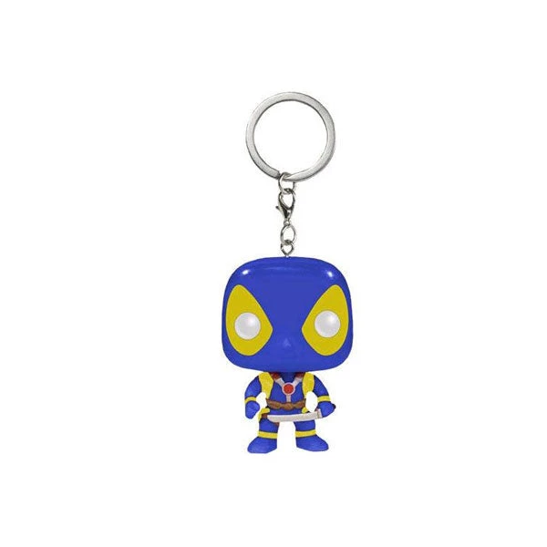 Gametraders Blacktown Pop Vinyls Deadpool - Deadpool Blue & Yellow US Exclusive Pocket Pop! Keychain 4 Gametraders Blacktown Pop Vinyls Deadpool - Deadpool Blue & Yellow US Exclusive Pocket Pop! Keychain