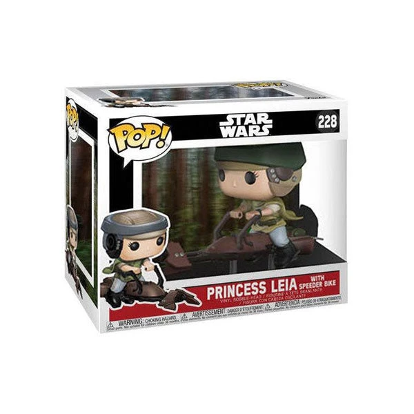 Funko Star Wars - Leia On Speeder Bike Pop! Ride 4 Funko Star Wars - Leia On Speeder Bike Pop! Ride