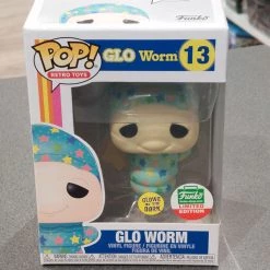 Gametraders Rouse Hill Pop Vinyls Retro Toys Glo Worm Pop Vinyl
