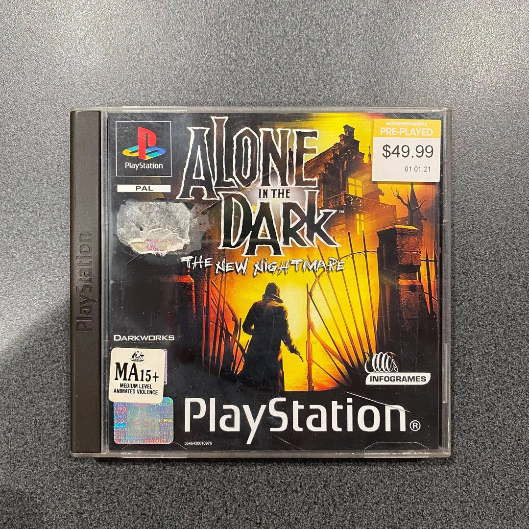 Gametraders Rouse Hill Alone In The Dark The New Nightmare Video Games 3 Gametraders Rouse Hill Alone In The Dark The New Nightmare Video Games