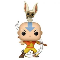 Gametraders Rouse Hill Pop Vinyls Avatar The Last Airbender - Aang With Momo Pop! Vinyl