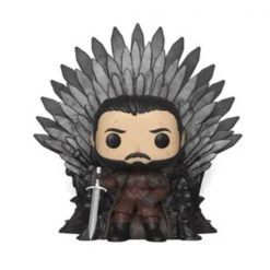 Gametraders Rouse Hill Pop Vinyls Game Of Thrones - Jon Snow On Iron Throne Pop! Deluxe