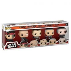 Gametraders Rouse Hill Pop Vinyls Star Wars: The Bad Batch - Bad Batch US Exclusive Pop! Vinyl 5-Pack 6 Gametraders Rouse Hill Pop Vinyls Star Wars: The Bad Batch - Bad Batch US Exclusive Pop! Vinyl 5-Pack