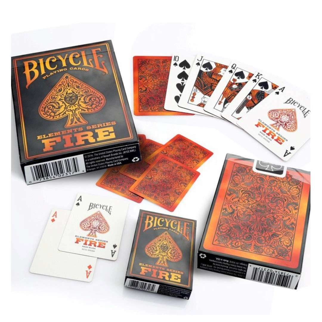 Gametraders Rouse Hill Bicycle Fire Playing Cards 6 Gametraders Rouse Hill Bicycle Fire Playing Cards