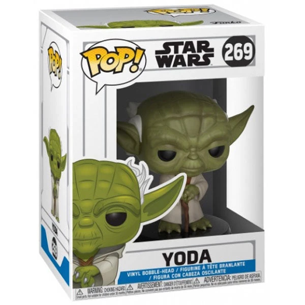 Funko Star Wars: Clone Wars - Yoda Pop! Vinyl Pop Vinyls 4 Funko Star Wars: Clone Wars - Yoda Pop! Vinyl Pop Vinyls