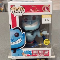 Gametraders Rouse Hill Aladdin - Genie With Lamp Glow Specialty Series Exclusive Pop! Vinyl