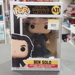 Gametraders Rouse Hill Star Wars - Ben Solo With Blue Saber Pop! Vinyl Pop Vinyls
