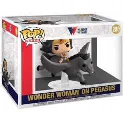 Gametraders Rouse Hill Pop Vinyls Wonder Woman - Wonder Woman On Pegasus 80th Anniversary Pop! Ride