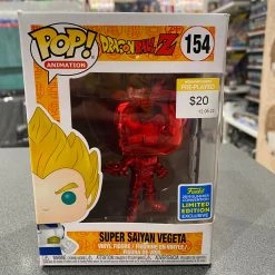 Gametraders Rouse Hill Dragon Ball Z - Vegeta Red Chrome SDCC 2019 US Exclusive Pop! Vinyl
