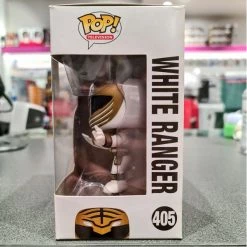 Funko Pop Vinyls Power Rangers - White Ranger Action Pose Pop! Vinyl