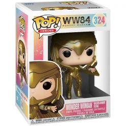 Gametraders Rouse Hill Wonder Woman: 1984 - Wonder Woman Gold Flying Pose Pop! Vinyl Pop Vinyls