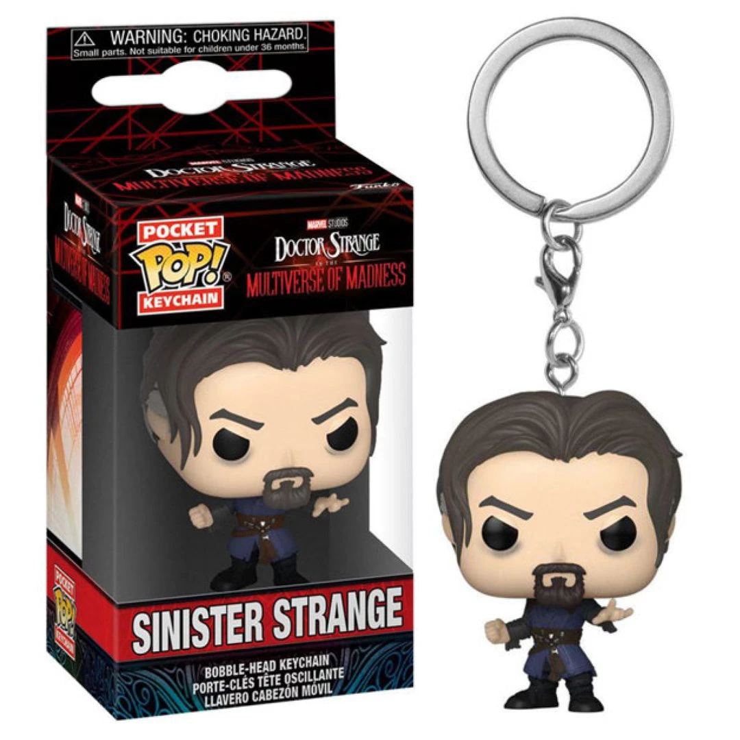 Gametraders Rouse Hill Doctor Strange 2: Multiverse Of Madness - Sinister Strange Pocket Pop! Keychain Pop Vinyls 3 Gametraders Rouse Hill Doctor Strange 2: Multiverse Of Madness - Sinister Strange Pocket Pop! Keychain Pop Vinyls