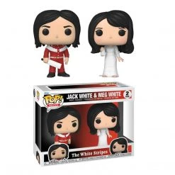 Gametraders Rouse Hill Pop Vinyls The White Stripes - Jack White & Meg White Pop! Vinyl 2-Pack