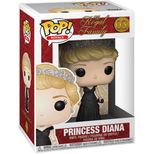 Funko Royal Family - Diana (Princess Of Wales) Pop! Vinyl 4 Funko Royal Family - Diana (Princess Of Wales) Pop! Vinyl