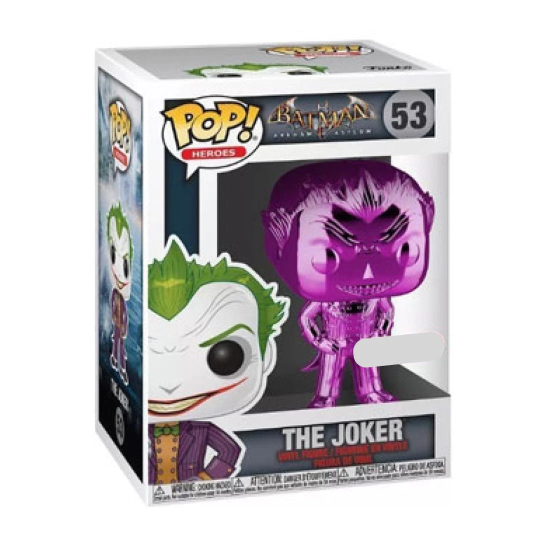 Gametraders Rouse Hill Pop Vinyls Batman: Arkham Asylum - The Joker Purple Chrome US Exclusive Pop! Vinyl 4 Gametraders Rouse Hill Pop Vinyls Batman: Arkham Asylum - The Joker Purple Chrome US Exclusive Pop! Vinyl