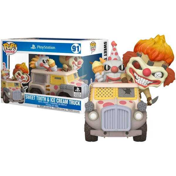 Gametraders Rouse Hill Twisted Metal - Sweet Tooth & Ice Cream Truck US Exclusive Pop! Ride 5 Gametraders Rouse Hill Twisted Metal - Sweet Tooth & Ice Cream Truck US Exclusive Pop! Ride